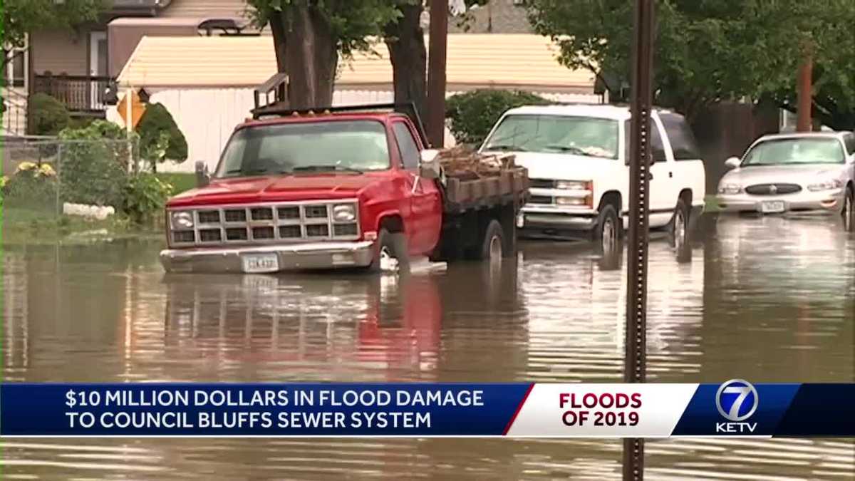 $10 million in flood damage to Council Bluffs sewer system