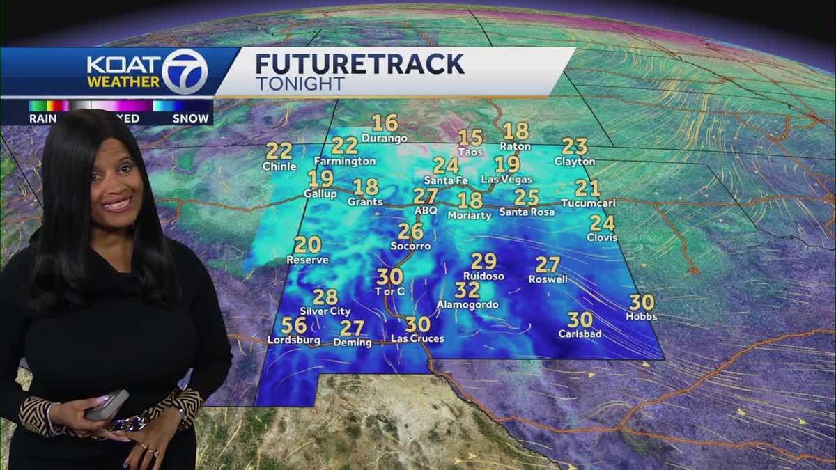New Mexico weekend forecast: Gusty wind cold trend expected