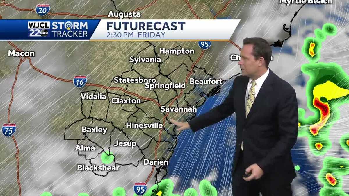 A look at rain chances and your weekend forecast