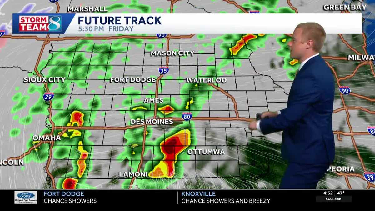 Iowa weather: Severe storms possible Thursday and Friday