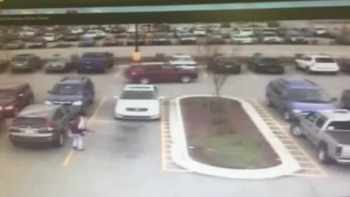 Surveillance video of Walmart mom