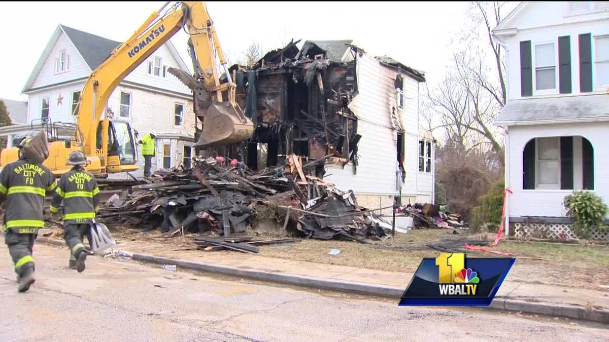 Video 6 children killed in Baltimore house fire