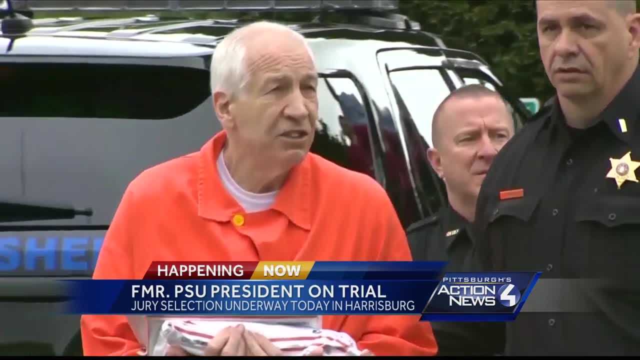 Former Penn State President On Trial