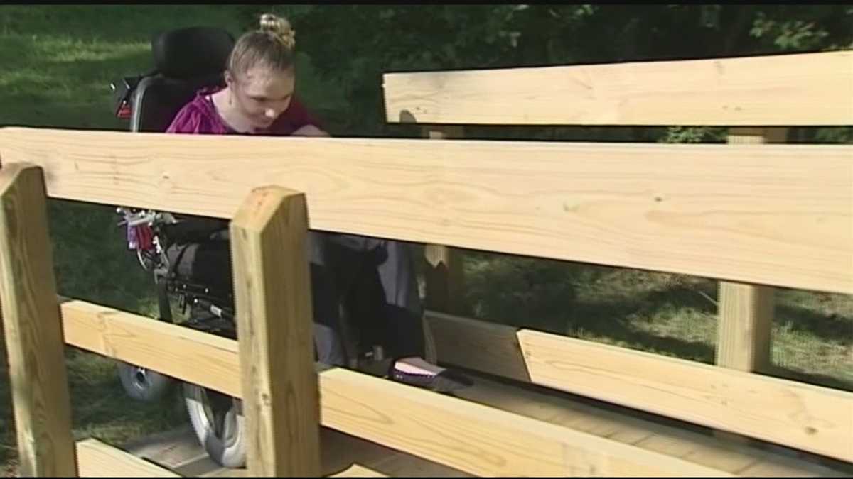 Graham high school student organizes building of ramp