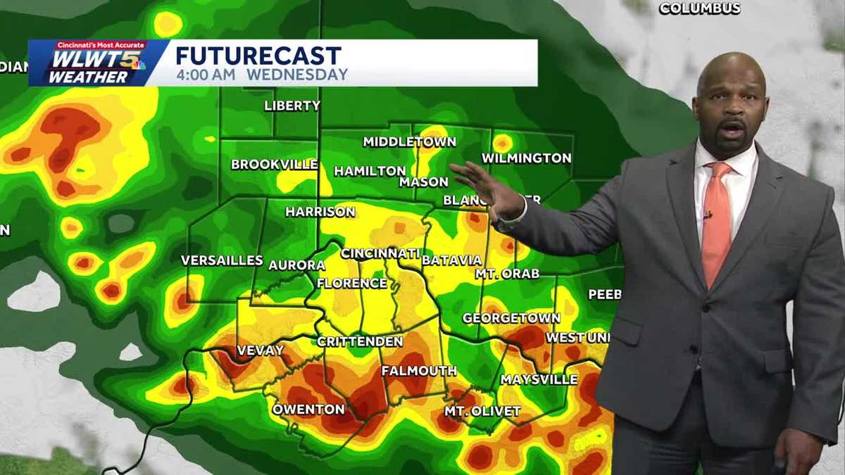Flood Threat Overnight In Cincinnati With More Storms