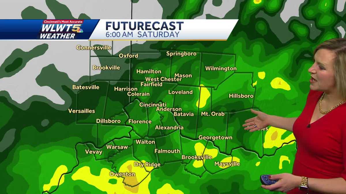 Soggy Start to the Weekend