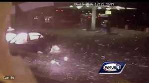 Car explosion at gas station caught on camera