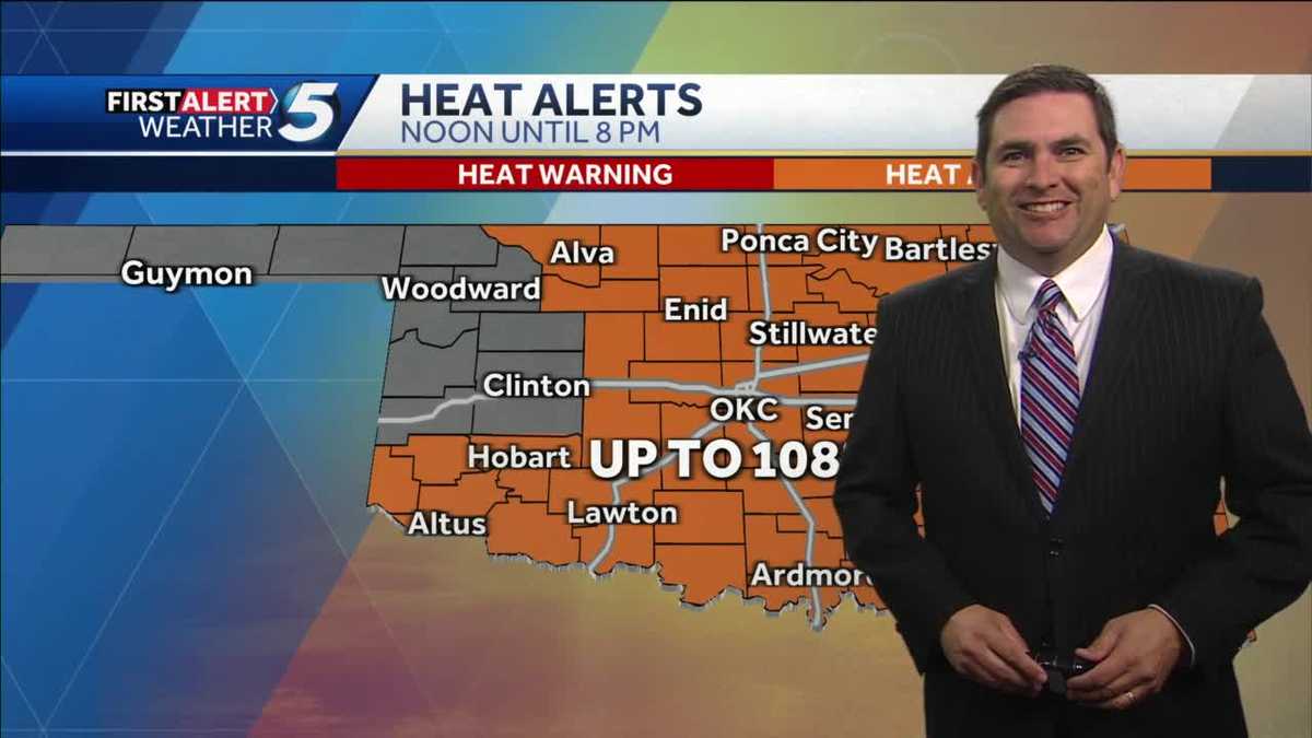 Heat Advisory Today, A Few Storms Possible