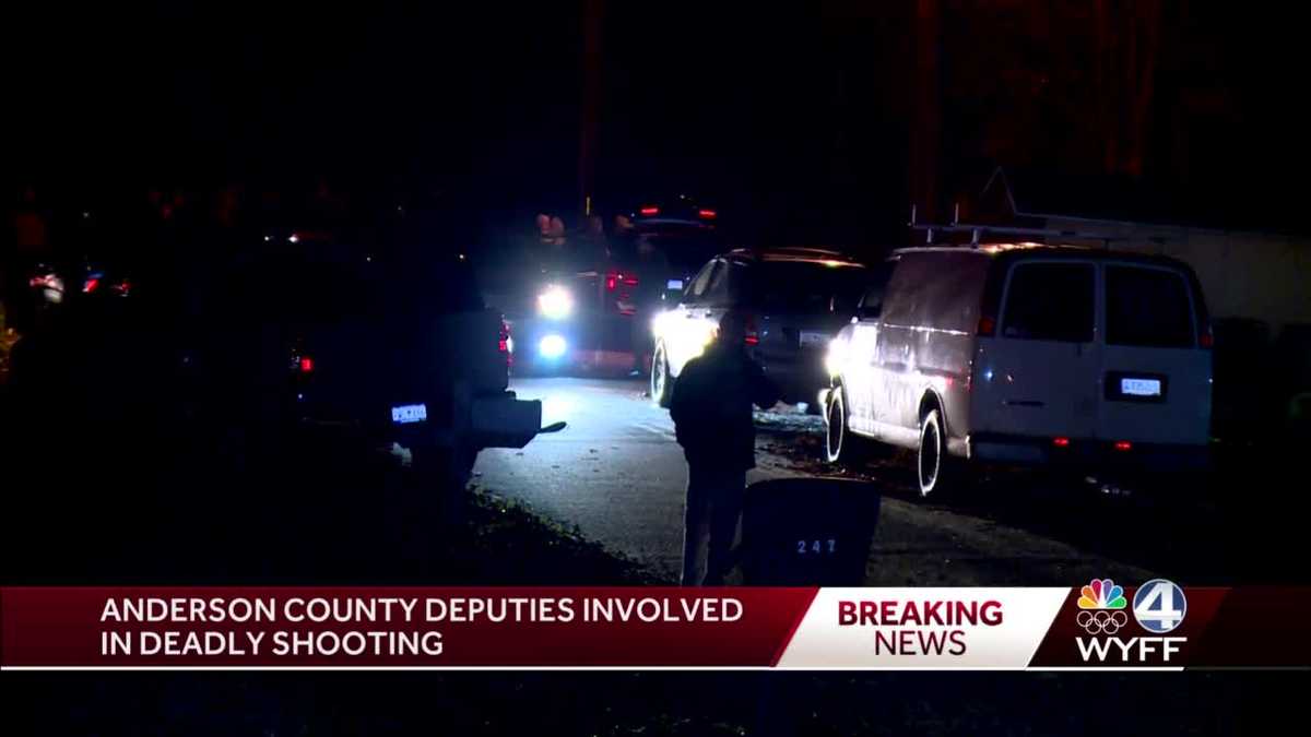 Anderson County Deputy Involved In Deadly Shooting