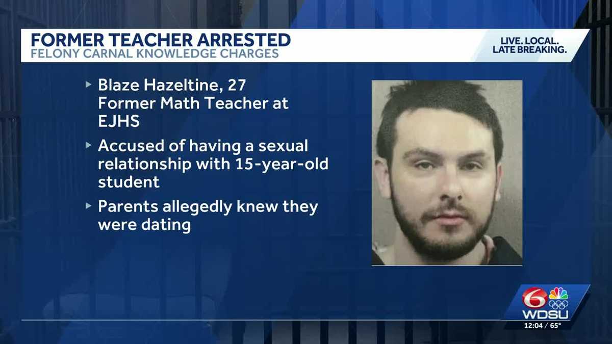 Louisiana teacher accused of relationship with student
