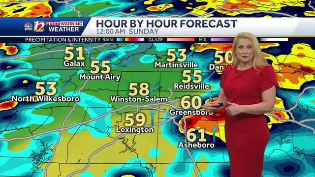 Heavy rain risk in North Carolina Saturday into early Sunday - Vimarsana News