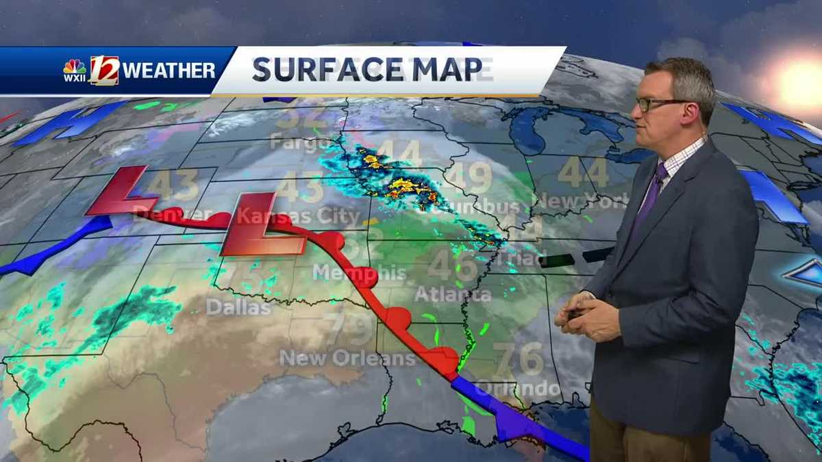 WATCH: Cool start to the week, breezy winds bring back spring