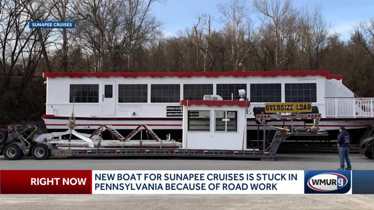 Sunapee Cruise Boat Stuck In Southwestern Pennsylvania For Three Weeks