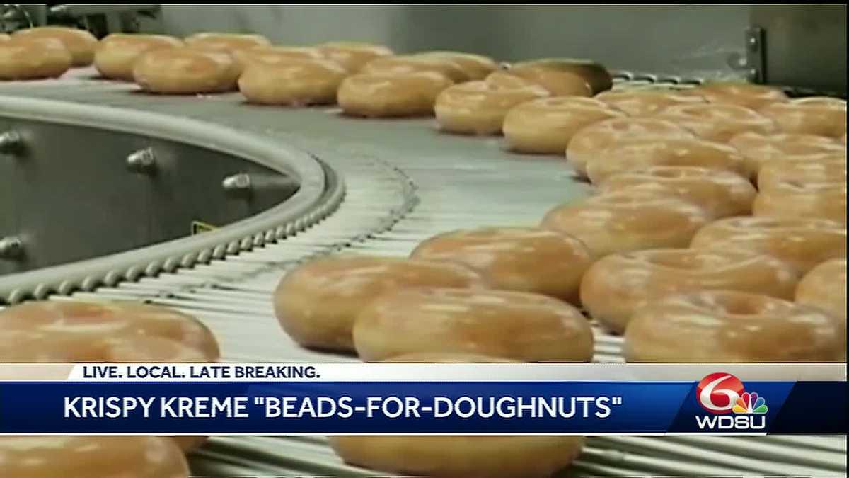 krispy kreme mardi gras beads 2025