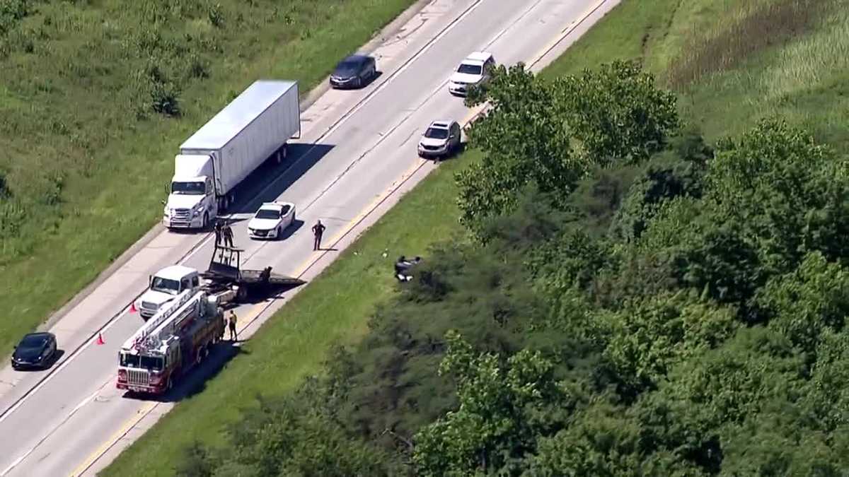 Man charged after stolen car pursuit ends in crash on I-64