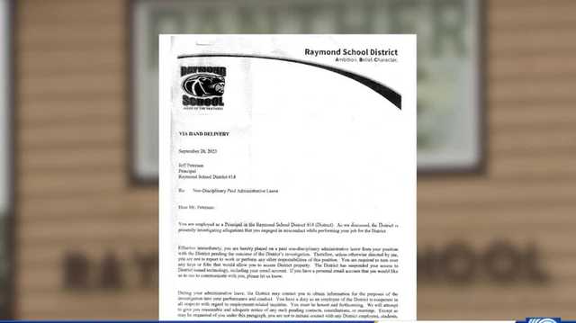 Raymond principal escorted from school files discrimination complaint with state - Vimarsana News