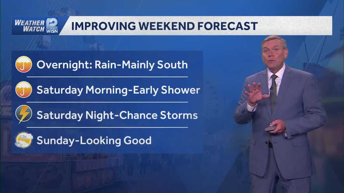 Improving weekend forecast in SE Wisconsin