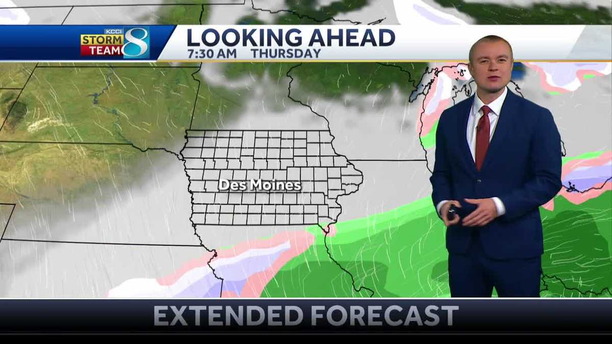 Iowa weather: Nice, mild Sunday leads to colder breeze next week
