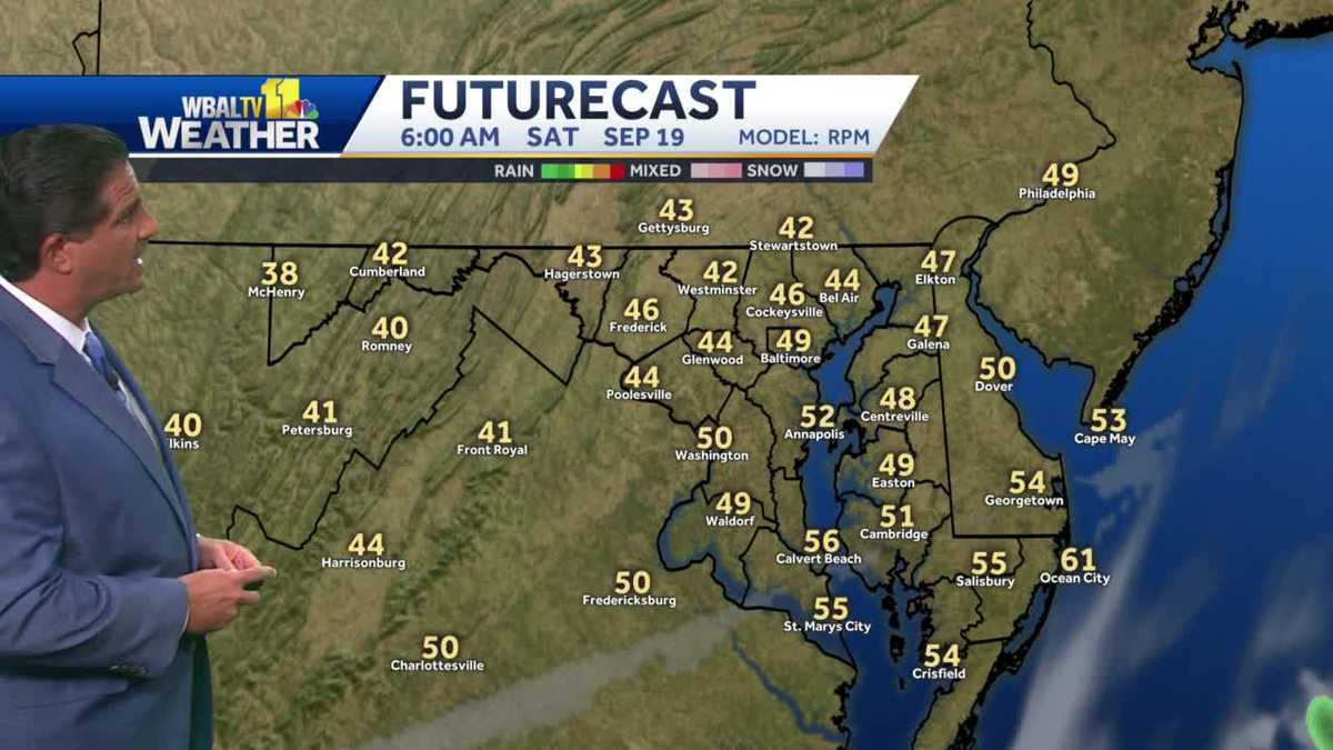 Mostly sunny to start the weekend