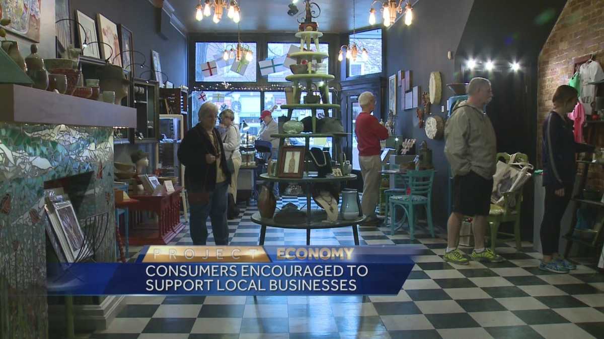 Shoppers visit local businesses on Small Business Saturday
