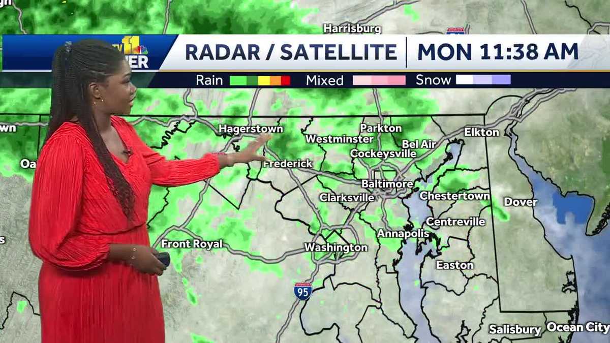 Maryland weather: Helene's remnants bring rain to Baltimore