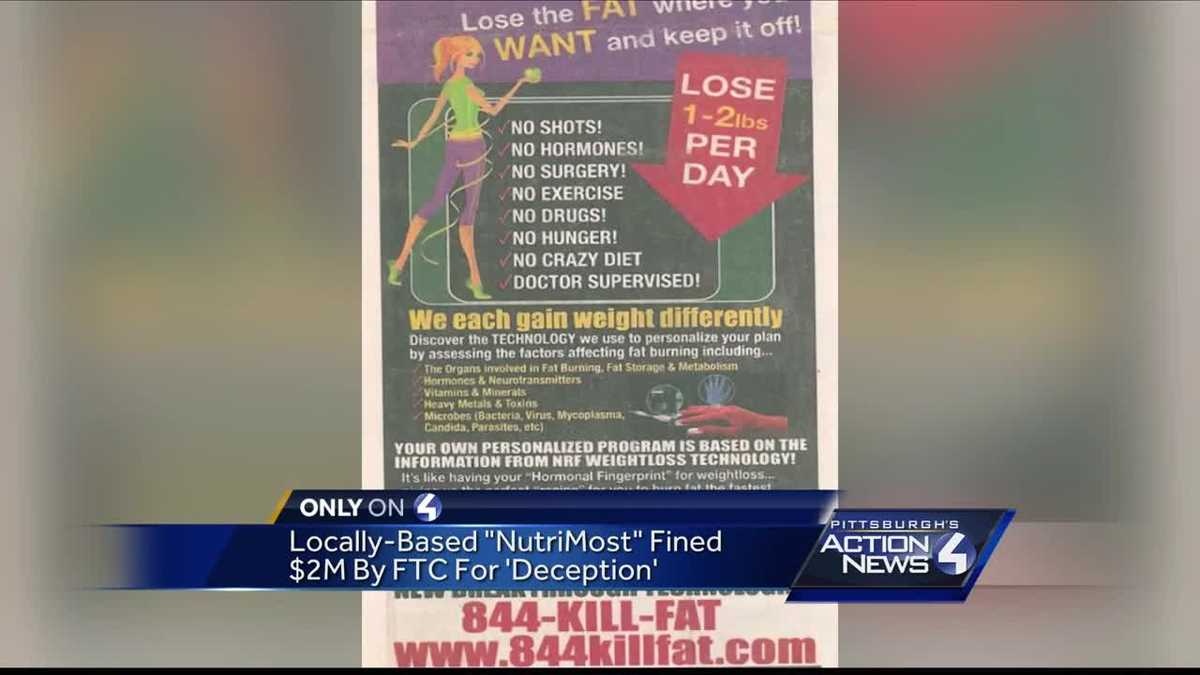 Locallybased weightloss company pays 2 million in settlement with FTC