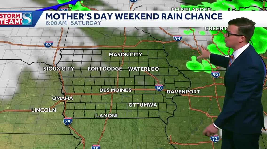Iowa weather: Warming up toward the weekend with rain chances returning