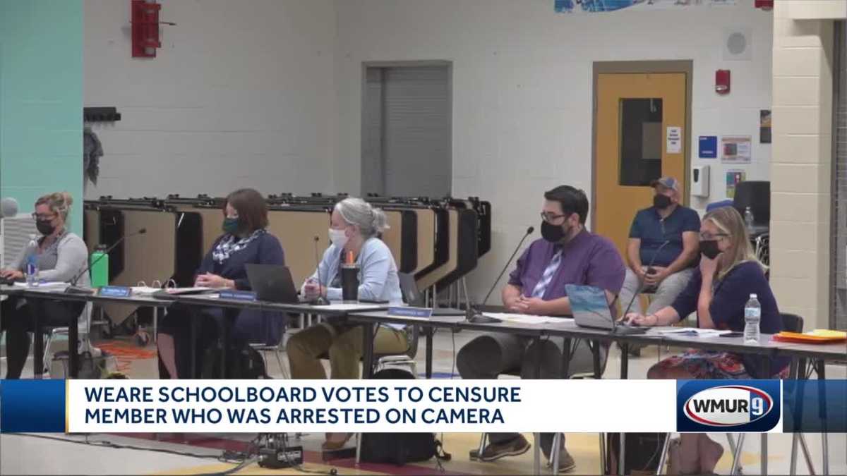 weare-school-board-votes-to-censure-member-who-was-arrested