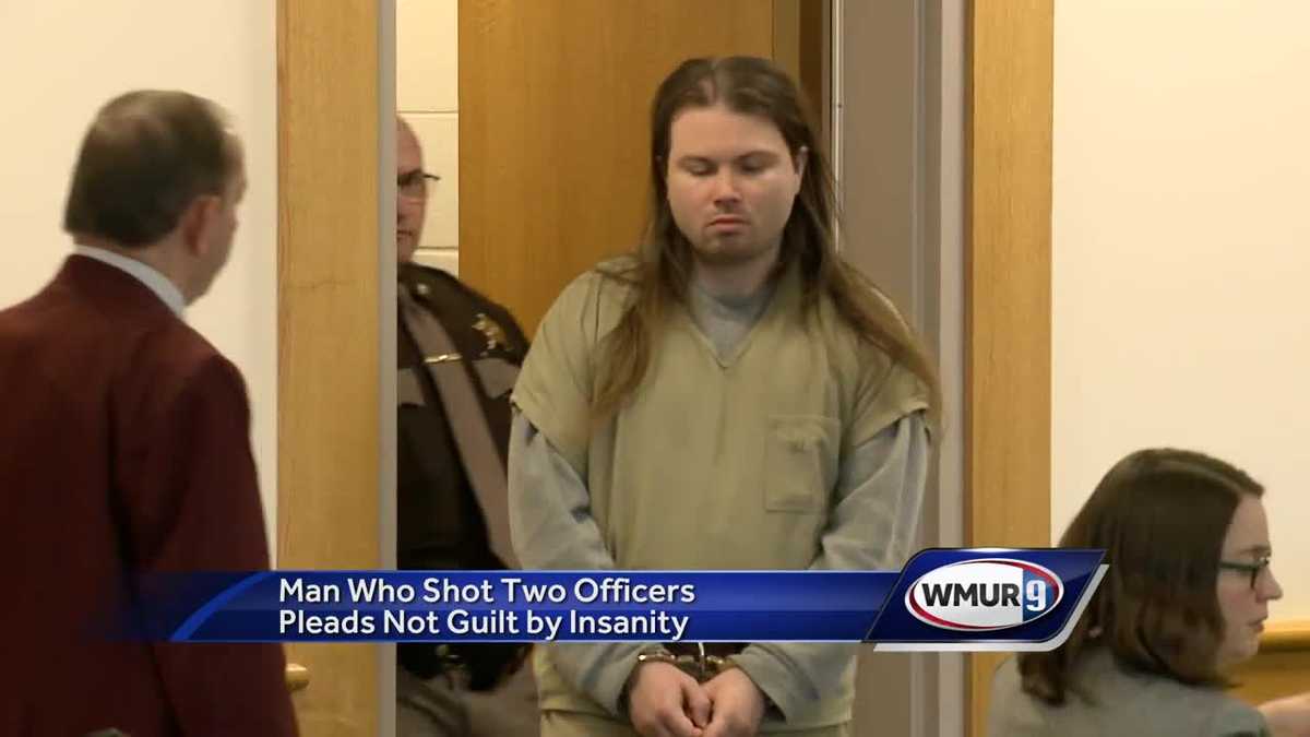 Man accused of shooting officers to be committed after insanity plea