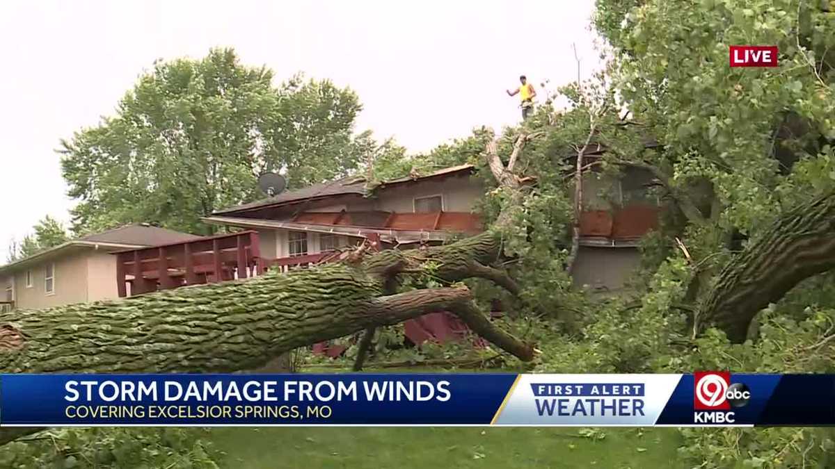 Damaging Storm Hits Excelsior Springs Friday Damaging Storm Hits Excelsior Springs Friday