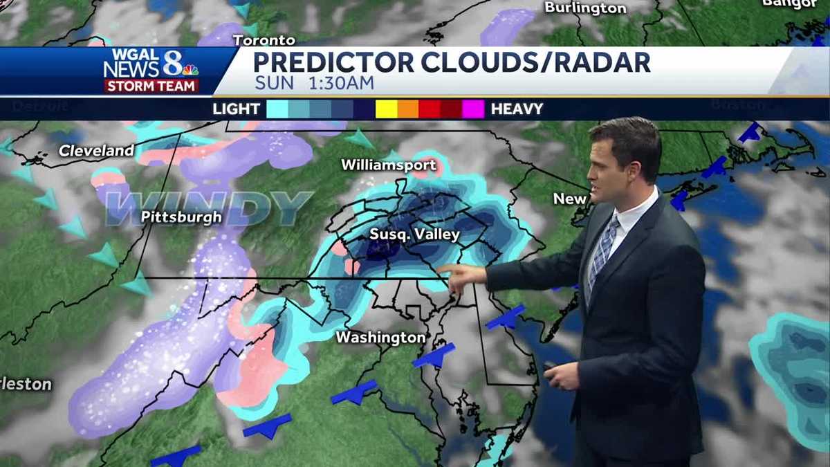 Seasonable to start the weekend, but much colder and windy on Sunday