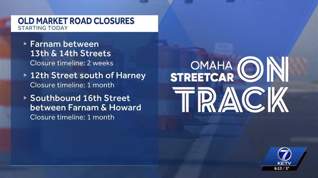 ketv.com - Samantha Pastorino - New areas downtown under construction as streetcar work continues