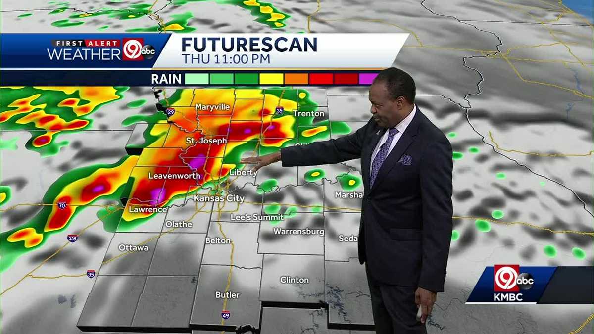 Rain, storms continue Thursday night into Friday