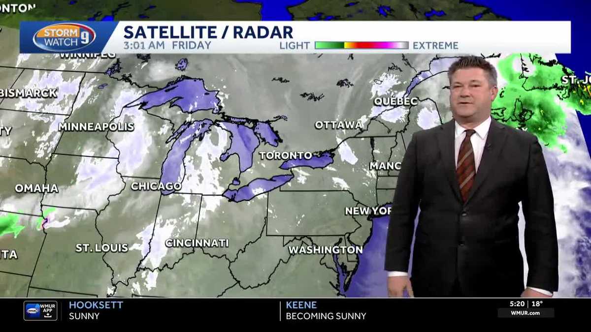 Video: Cold air returns, light snow expected tomorrow