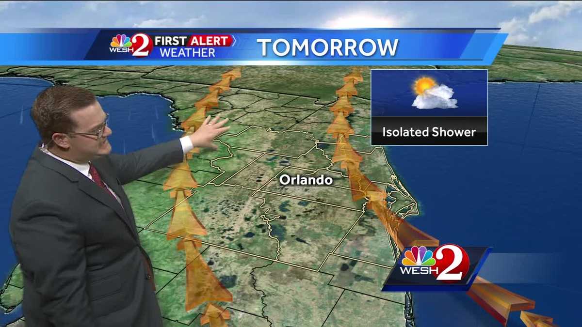 Dry weather continues through weekend
