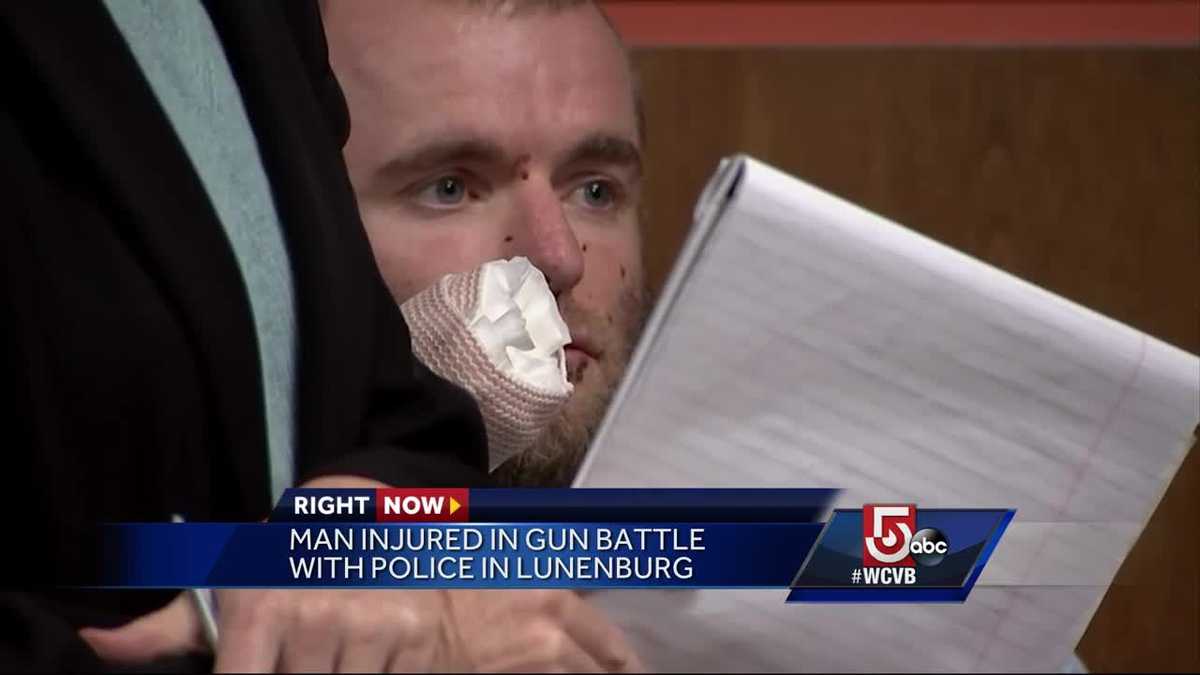 Man accused of firing at officers appears in court