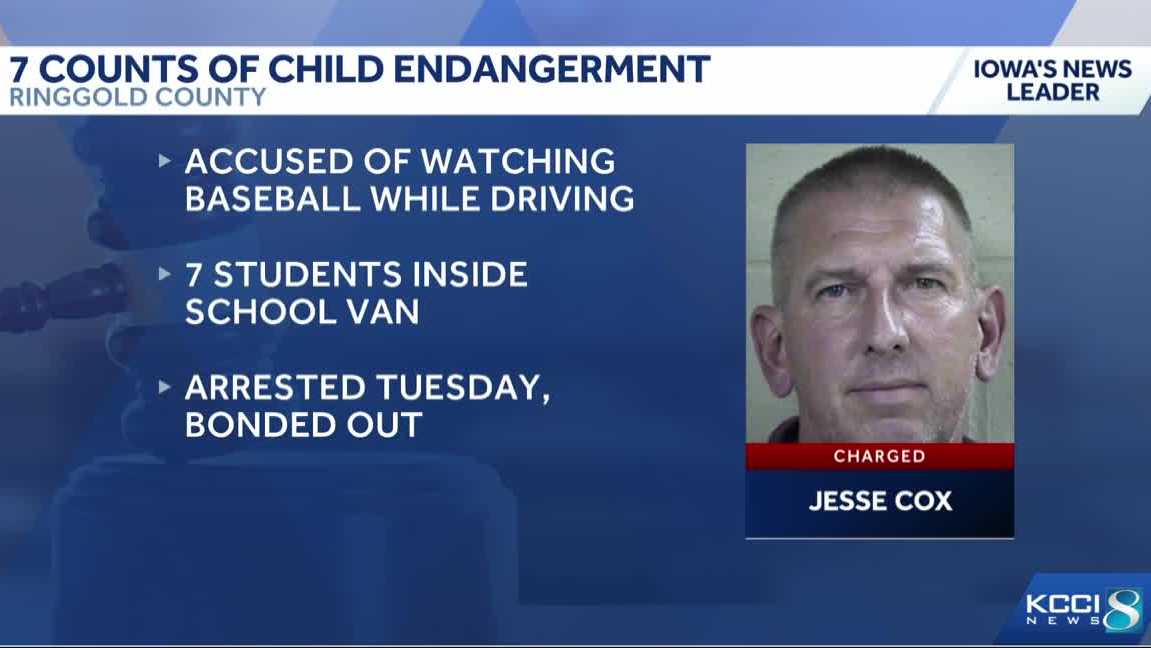 Iowa crime: Diagonal VB coach charged with child endangerment - KCCI