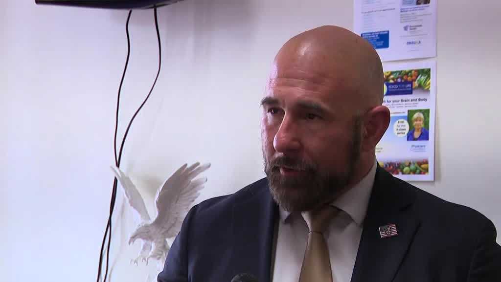 Lt. Gov. Jay Collins visits Fort Myers and discusses Florida governor race priorities