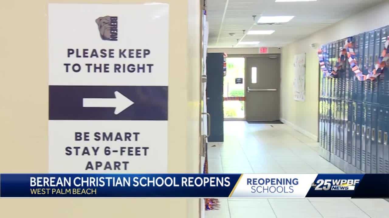 Teachers And Students Returned Back To Berean Christian School