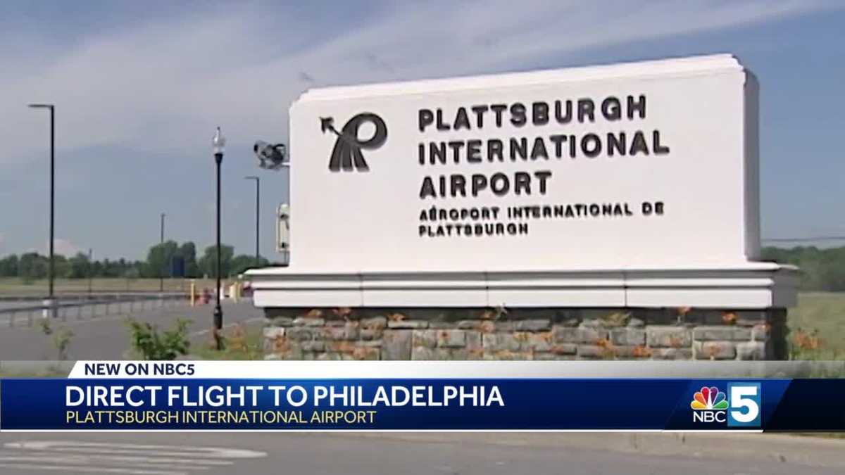 Plattsburgh airport adds direct flight to Philadelphia