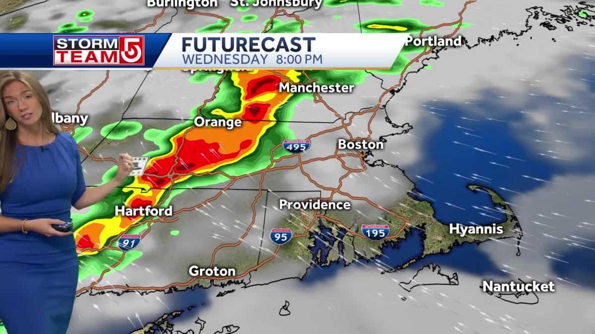 Video: Line of severe storms likely later today