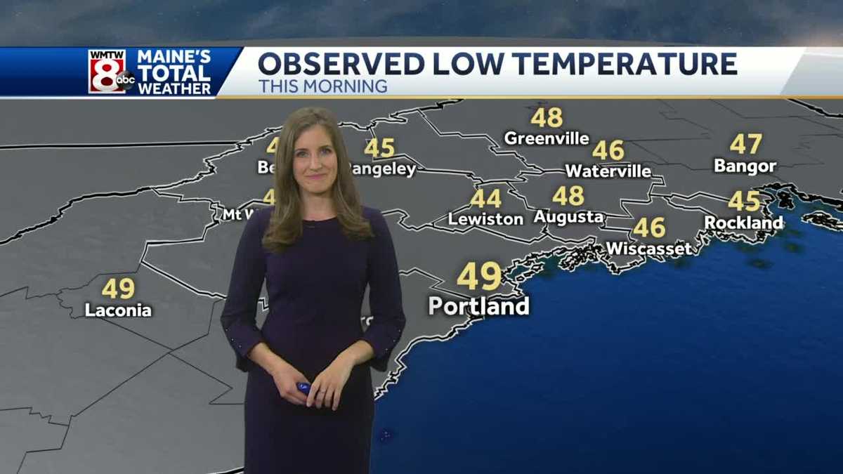 Increasing clouds with showers late this afternoon and evening