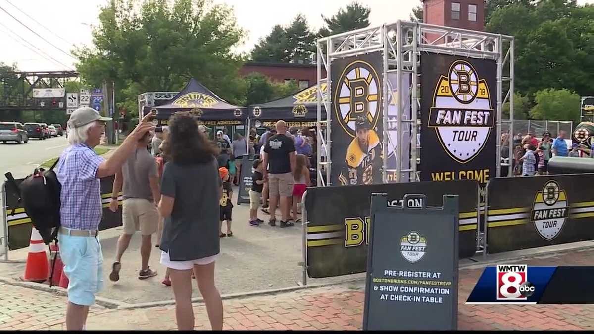 Bruins Fan Fest visits Portland