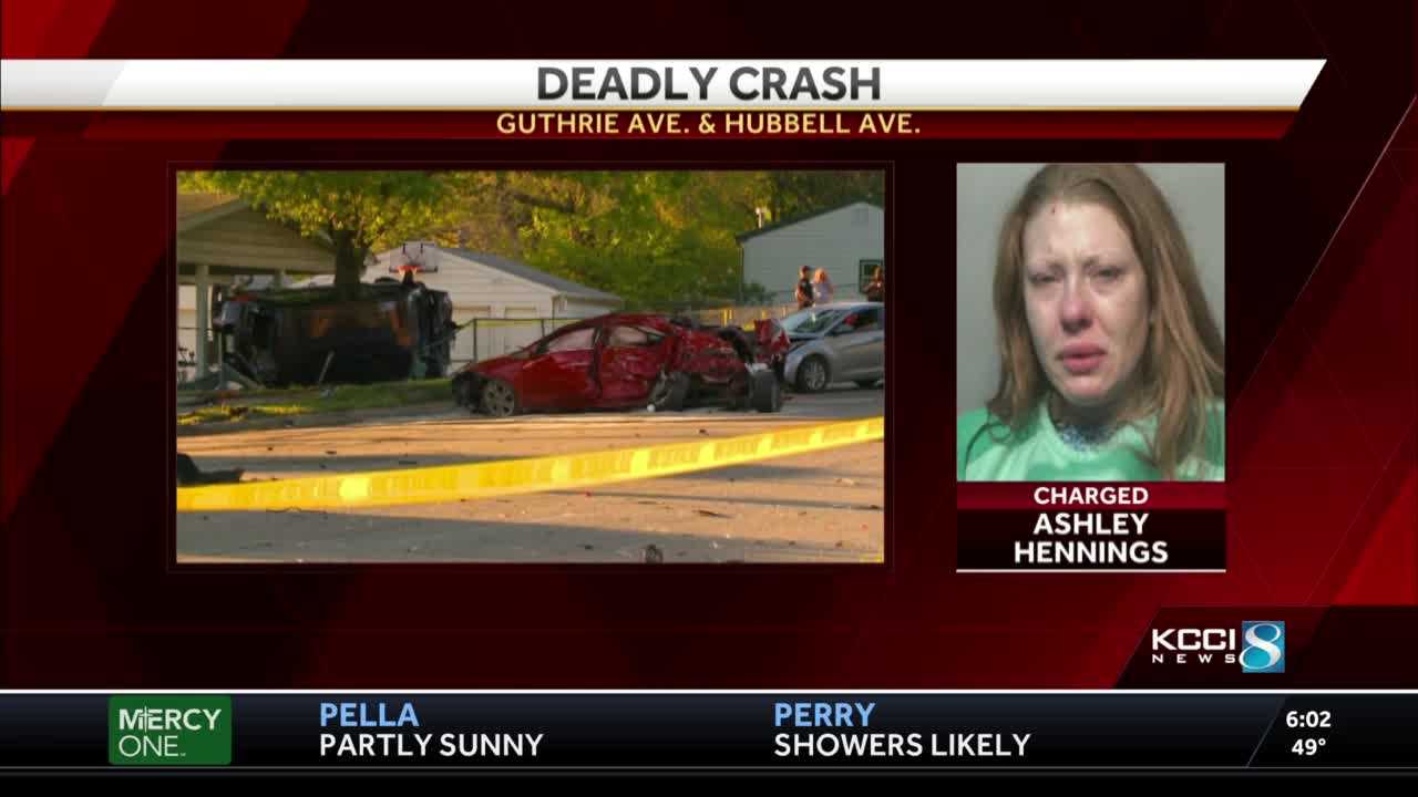 Des Moines Woman Faces Multiple Charges In Deadly 3-vehicle Crash