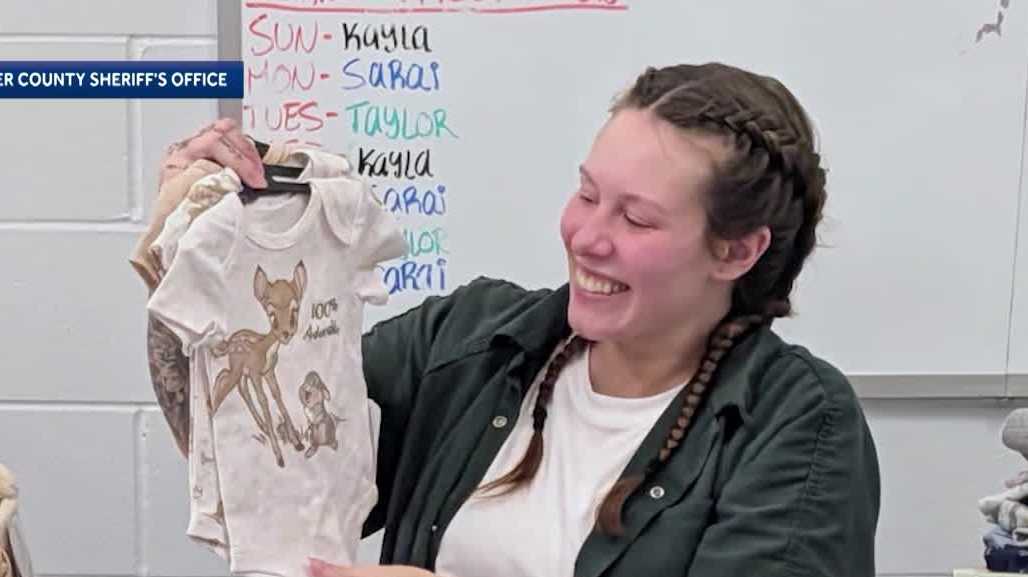 Despair to hope: A baby shower behind bars in Flagler County