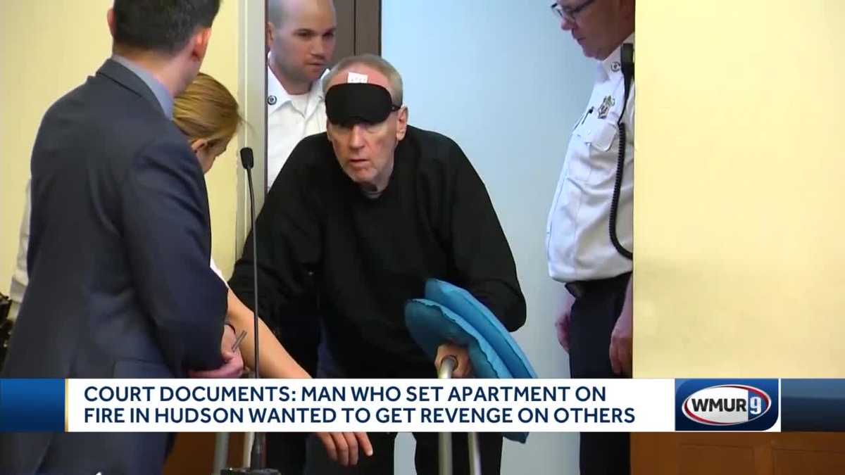 Hudson man accused of setting fire out of revenge