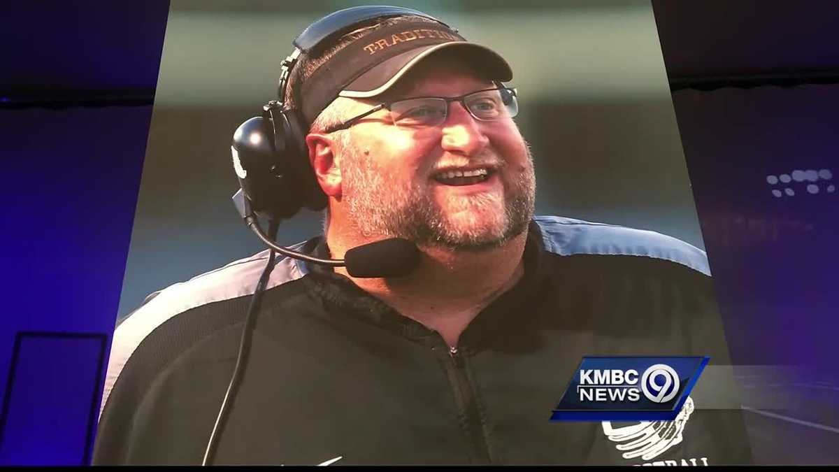 Friends, family pay tribute to Blue Valley coach Eric Driskell