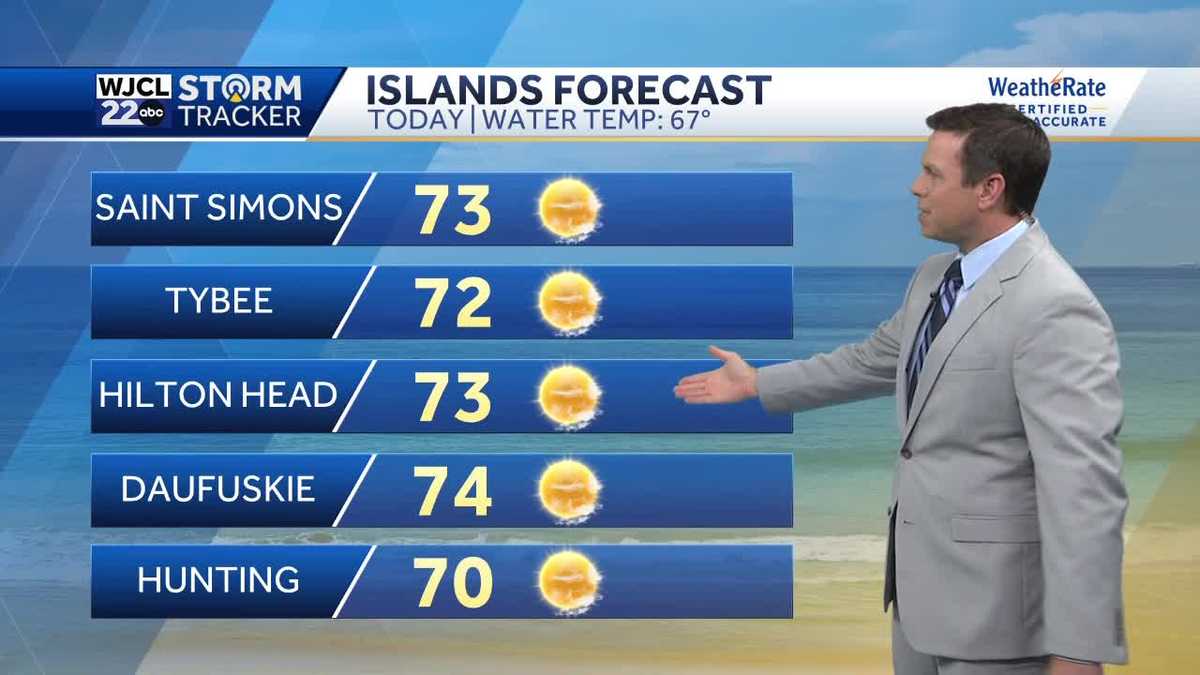 Beautiful spring weather in the forecast throughout the workweek - WJCL