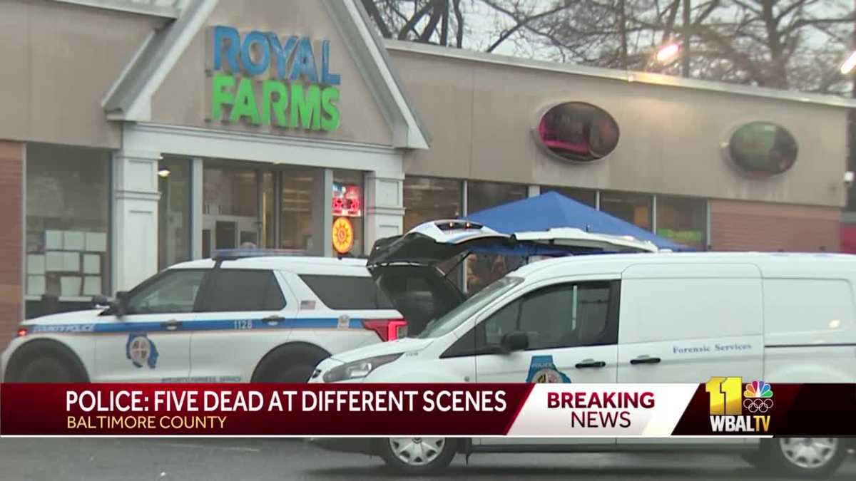 2 dead in shooting at Essex Royal Farms; Suspect, parents dead