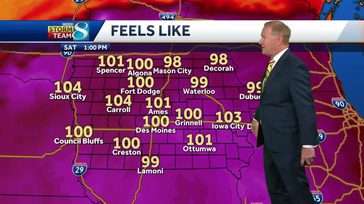 Dangerous heat expected in your weekend forecast